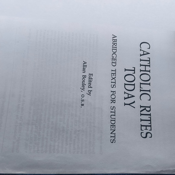 Purple 'Catholic Rites Today' Book - Picture 2 of 5